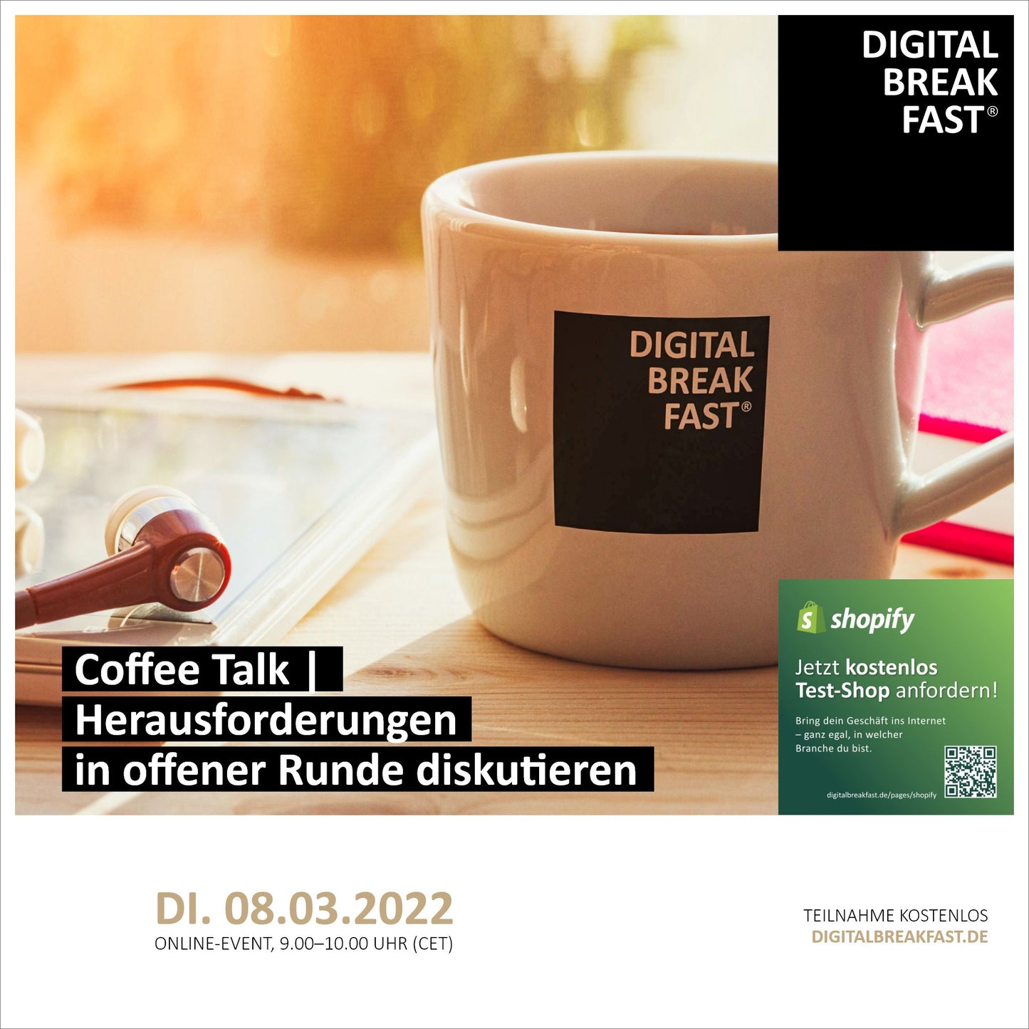 08.03.2022 | Coffee Talk | Herausforderungen in offener Runde diskutieren