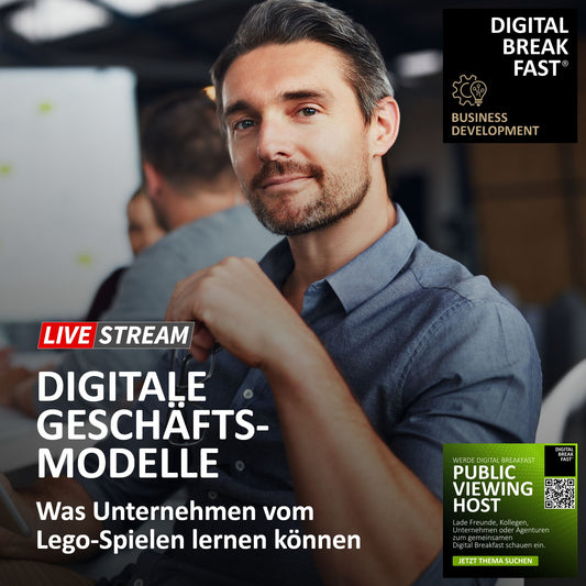 14.04.2023 | "Digitale Geschäftsmodelle - Was Unternehmen vom Lego-Spielen lernen können" | Dr. Andreas Kohne | Business Development