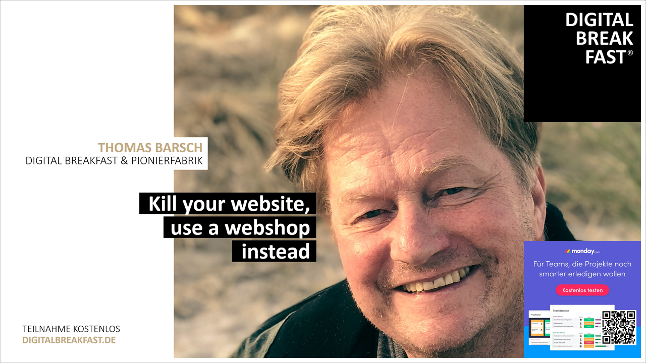 PRÄSENTATN | 19.03.2022 | "Kill your website, use a webshop instead"